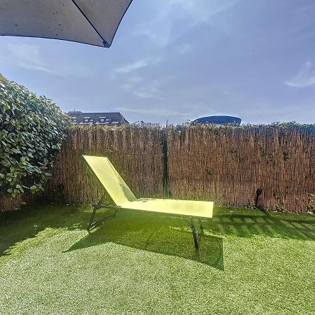 Appartement avec jardin à 30m de la plage Villers-sur-Mer Exterior foto