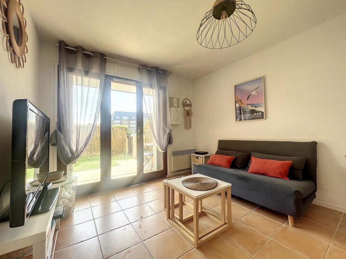 Appartement avec jardin à 30m de la plage Villers-sur-Mer Exterior foto